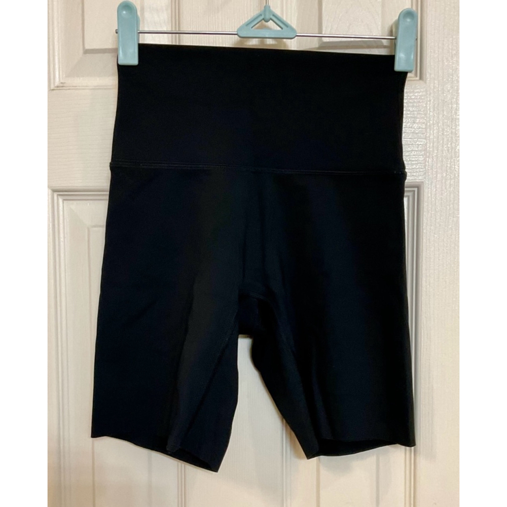 Women's Offline by Aerie High rise biker Shorts, S, Black 7” inseam
